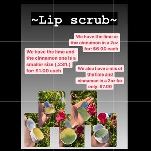 Lip scrubs